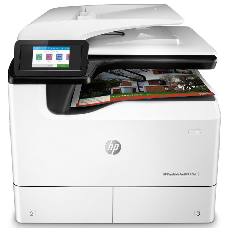 HP PageWide Pro MFP 772dn 企業(yè)級(jí)彩色文印的高效之選
